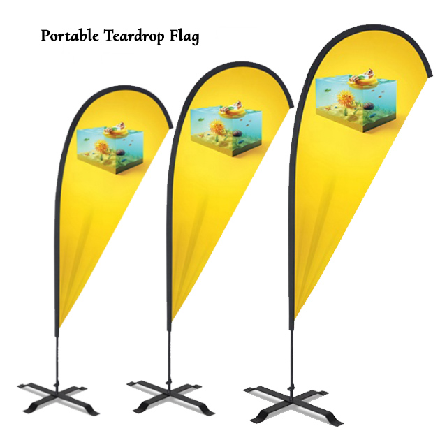 Portable Teardrop Flags Supplier Maldives