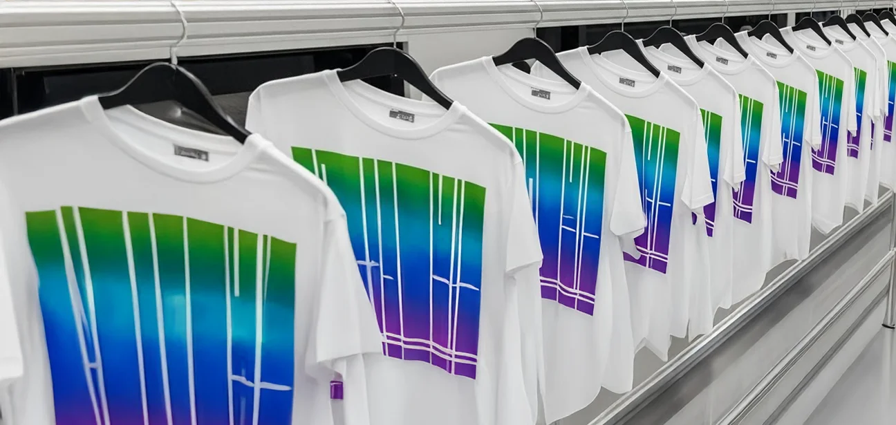 Custom T-shirt printing in Maldives - Dressme Maldives production facility